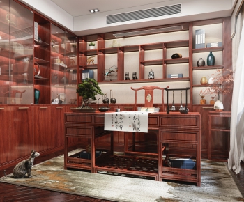 New Chinese Style Study Space-ID:786585493