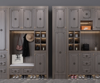 New Chinese Style Shoe Cabinet-ID:940480195