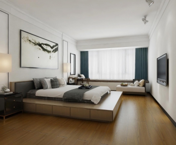 Chinese Style Bedroom-ID:240336593
