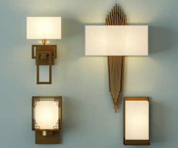 New Chinese Style Wall Lamp-ID:134210631