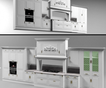 European Style Kitchen Cabinet-ID:120456914