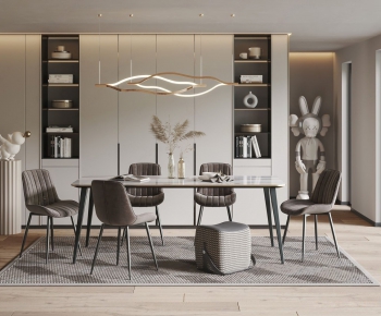 Modern Dining Room-ID:736178322