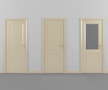 Modern Solid Wood Door-ID:250637551