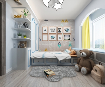 Nordic Style Children's Room-ID:320283872