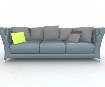 American Style Three-seat Sofa-ID:122973779