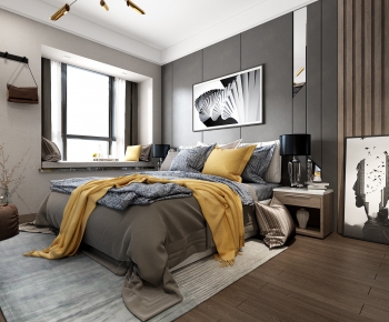 Modern Bedroom-ID:499242584