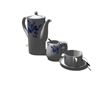 Modern Tea Set-ID:391521922