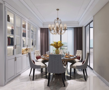 American Style Dining Room-ID:106350194
