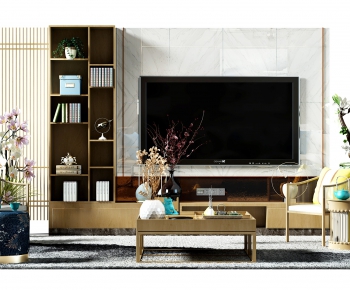 New Chinese Style TV Cabinet-ID:407489319
