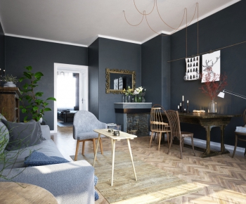 Nordic Style A Living Room-ID:561614947