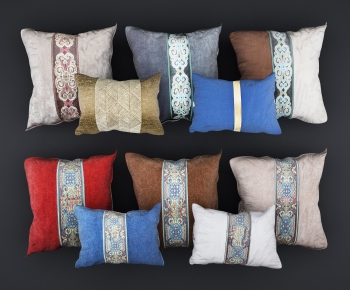 New Chinese Style Pillow-ID:611226817