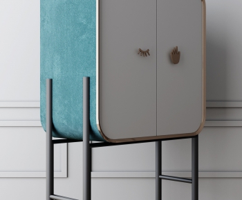Modern Nordic Style Decorative Cabinet-ID:825625732