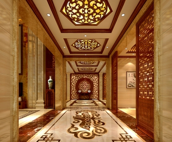 Chinese Style Hallway-ID:533145785