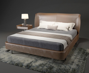 Modern Double Bed-ID:230797647