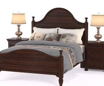 American Style Double Bed-ID:830452724