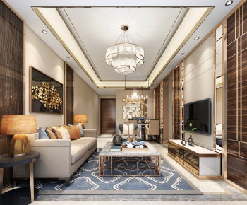 Hong Kong Style A Living Room-ID:496171828