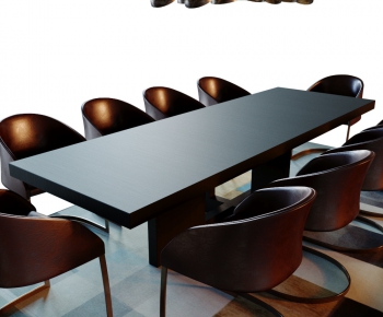 Modern Dining Table And Chairs-ID:425370595
