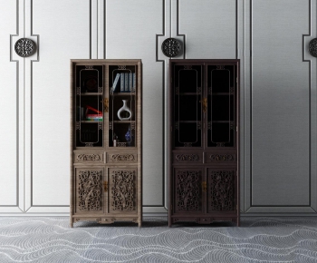Chinese Style Bookcase-ID:251092918