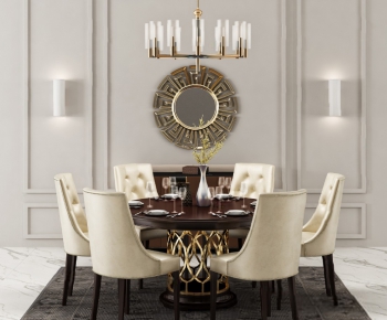 Modern Dining Table And Chairs-ID:300596215