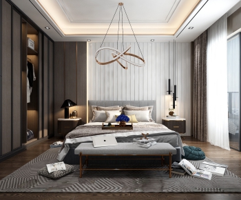 Modern Bedroom-ID:742912747