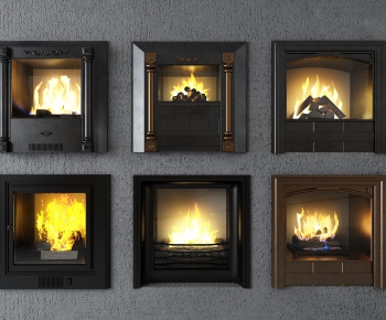 Modern Fireplace-ID:655328553