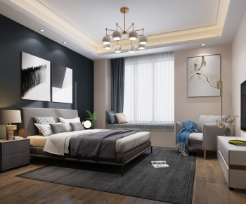 Nordic Style Bedroom-ID:109387873