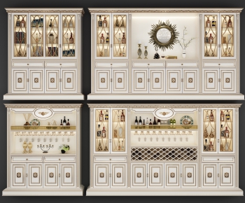 European Style Wine Cabinet-ID:297195847