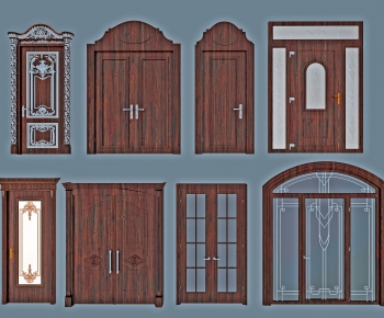 European Style Door-ID:427544753
