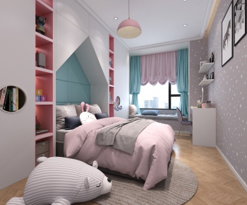 Modern Girl's Room Daughter's Room-ID:658869698
