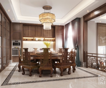 Chinese Style Dining Room-ID:564177311