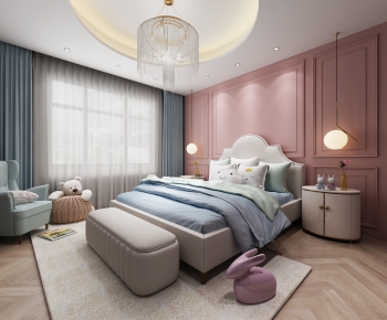 Modern Girl's Room Daughter's Room-ID:827855435