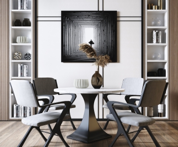 Modern Dining Table And Chairs-ID:641647248