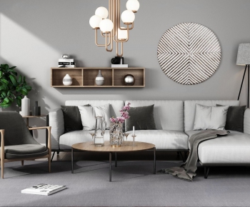 Nordic Style Sofa Combination-ID:684950768