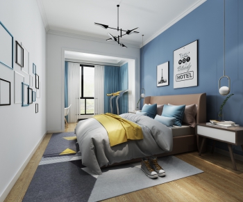 Nordic Style Bedroom-ID:581105552