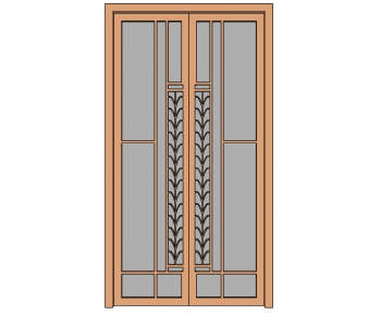 Modern Double Door-ID:994421323
