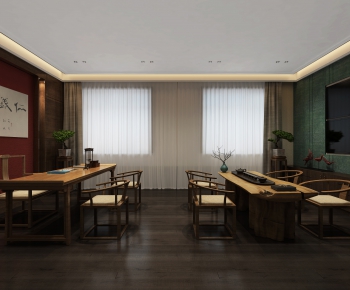 New Chinese Style Manager's Office-ID:306483777