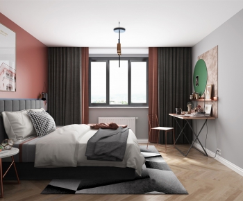 Nordic Style Bedroom-ID:581867299