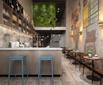 Industrial Style Cafe-ID:420860994