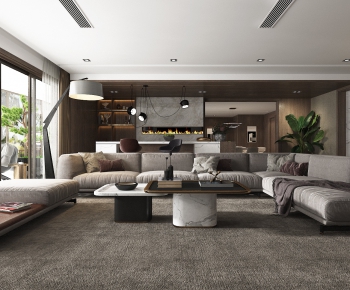 Modern A Living Room-ID:314315342