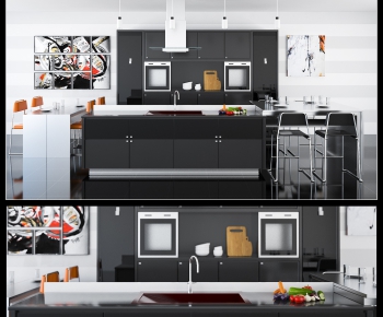 Modern Kitchen Cabinet-ID:223267744