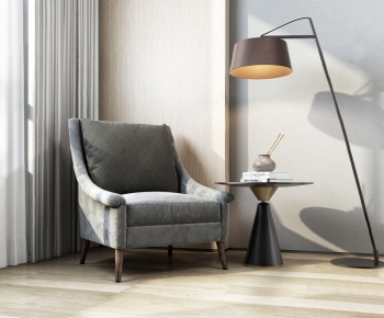 Nordic Style Single Sofa-ID:938032861