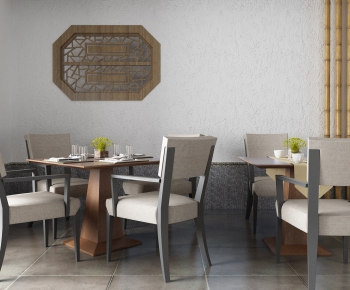 New Chinese Style Dining Table And Chairs-ID:952331722