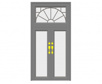 Modern Double Door-ID:157493228