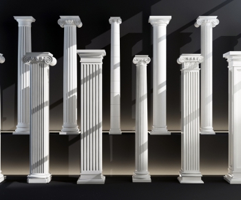 Simple European Style Roman Pillar-ID:251721291