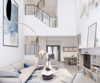 Modern A Living Room-ID:361429118