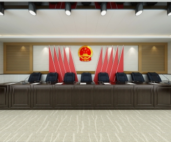 New Chinese Style Meeting Room-ID:435957852