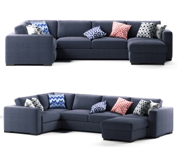Simple European Style Sofa Combination-ID:255406866