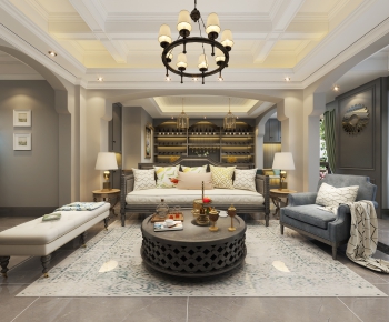 American Style A Living Room-ID:980022924