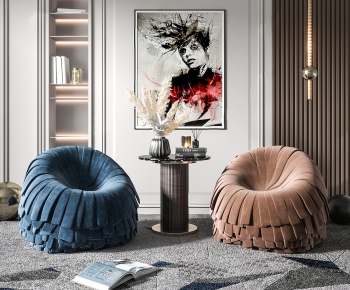 Nordic Style Single Sofa-ID:236945175