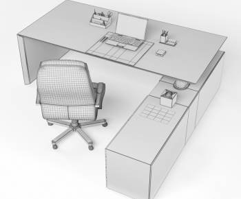 Modern Office Table-ID:534992629